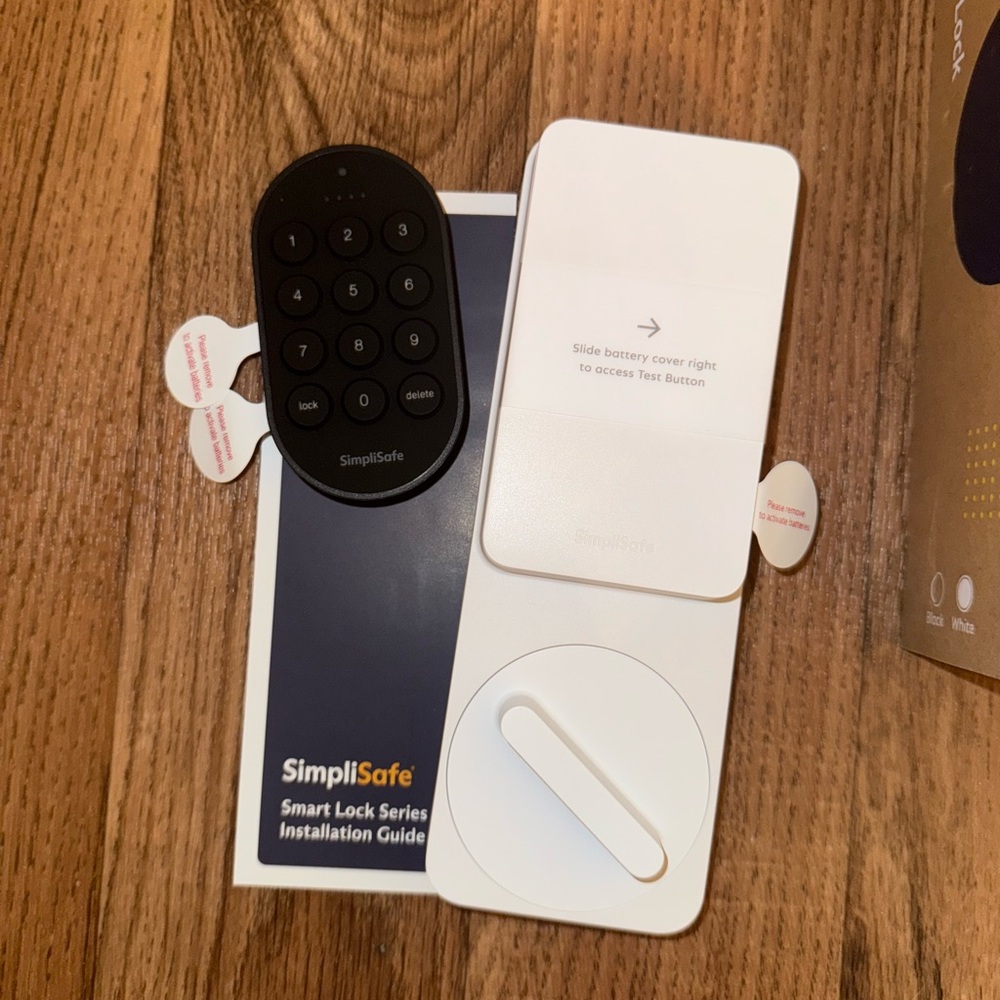 SimpliSafe Lock System with Black Keypad